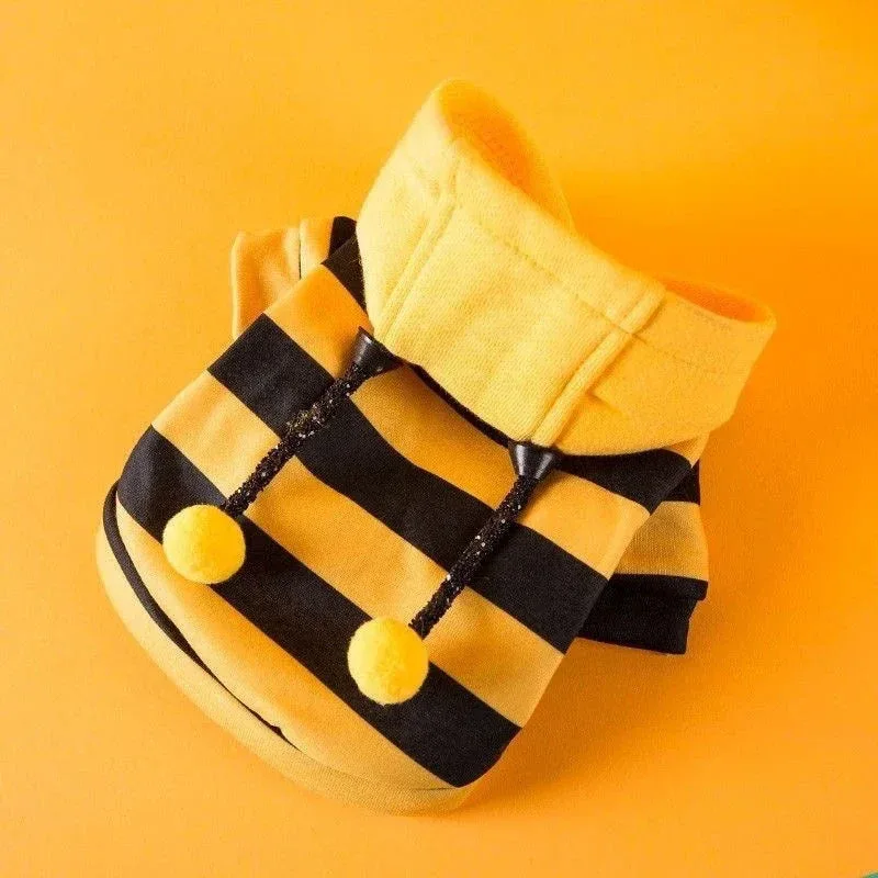 Bumblebee Cat Hoodie – Cute Bee Costume for Cats & Dogs - Image 2