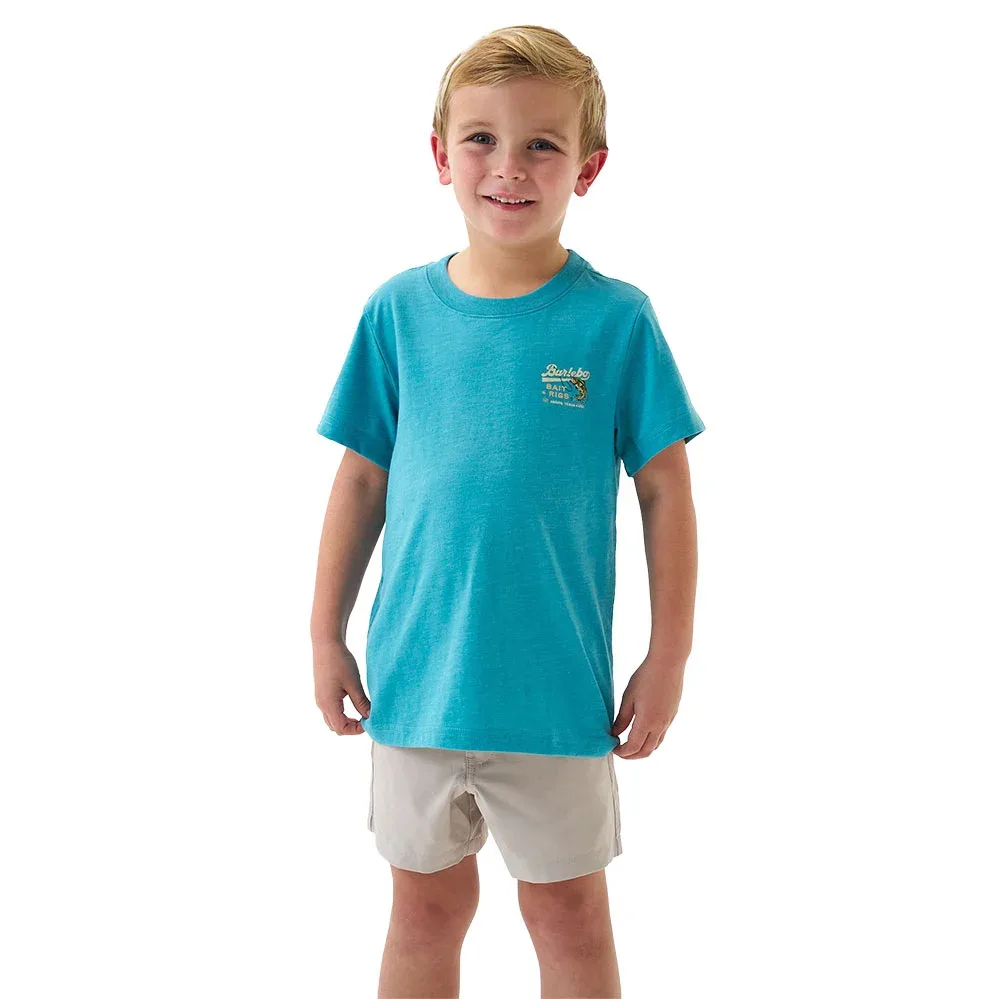 Burlebo Boy's Bait & Rigs Cyan Shirt - Image 2