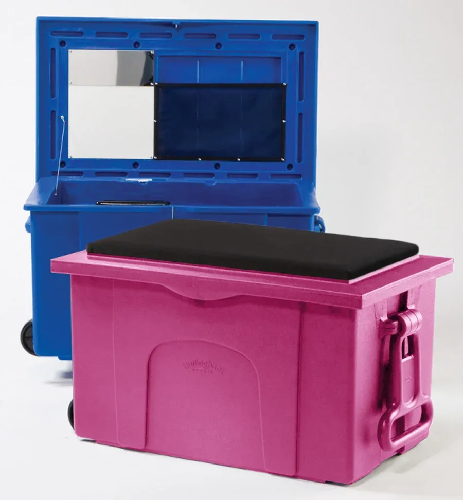 Burlingham Sports Deluxe Sport Trunk with Padded Seat - Image 2