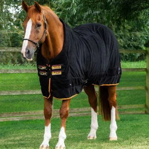 Buster Fleece Cooler Rug - Continental Edition Black