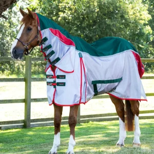 Buster Stay-Dry Super Lite Fly Rug with Surcingles Green