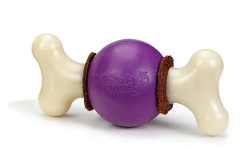 Busy Buddy Bouncy Bone Dog Chew Multi-Color MD/LG - Image 2