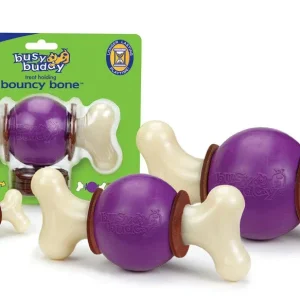 Busy Buddy Bouncy Bone Dog Chew Multi-Color SM