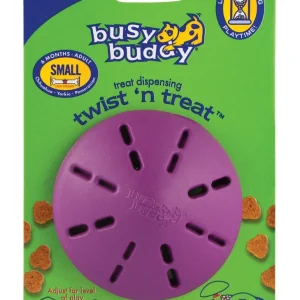 Busy Buddy Twist n Treat Toy Purple SM
