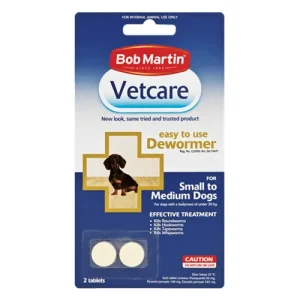 Buy Bob Martin Vetcare Dewormer for Dog Supplies at lowest Price