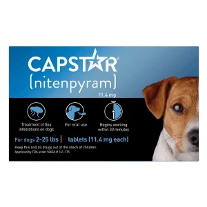 Buy Capstar (Nitenpyram) Flea Pill for Dog at Best Price