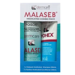 Buy Dermcare Malaseb & Pyohex Combo for Dog Supplies at lowest Price