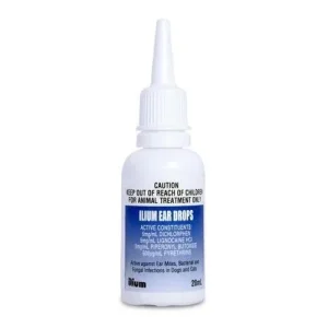 Buy Ilium Ear Drops for Dogs and Cats at Lowest Price