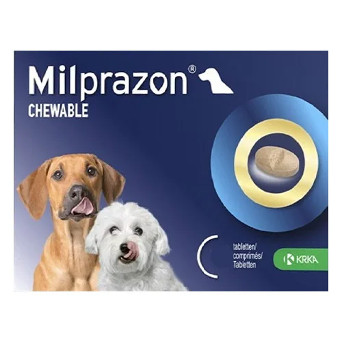 Buy Milprazon Worming Chewable for Dog Supplies at lowest Price
