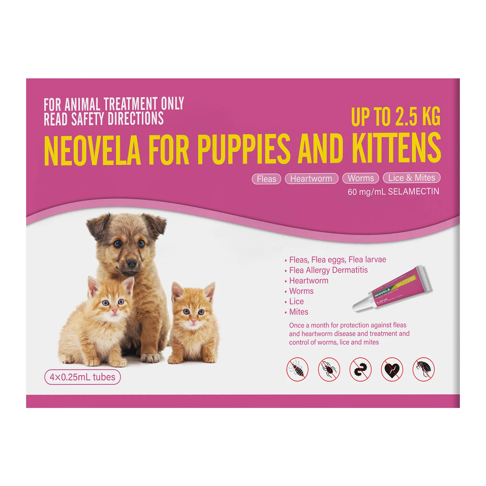 Buy Neovela (Selamectin) Spot-On for Cat Supplies at lowest Price