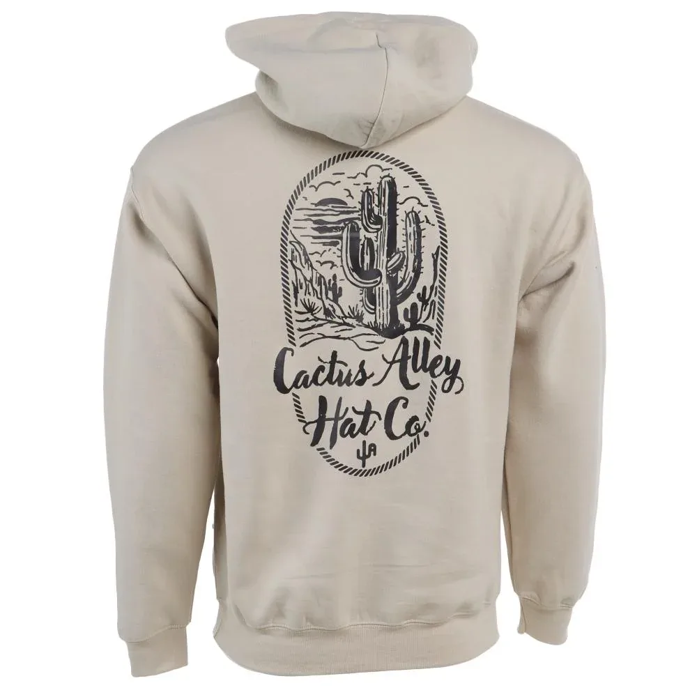 Cactus Alley Hat Co Desert Rope Sand Hoodie