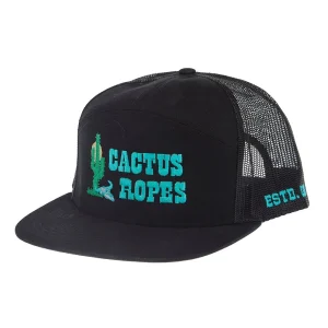 Cactus Gear Black OG Logo Mesh Back Cap