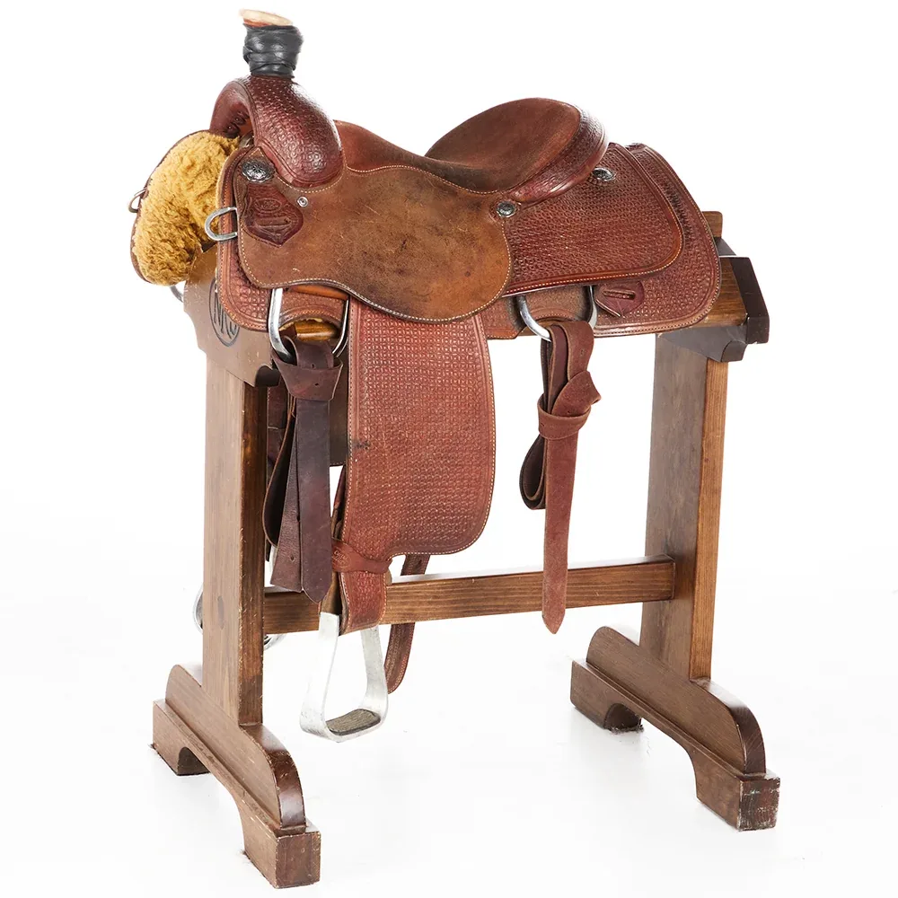 Cactus Saddlery Used 14.5in 7/8 Breed Team Roper