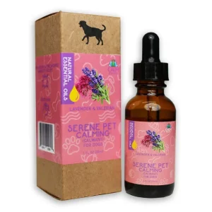 Calm Paws Serene Lavender and Valerian Calming Essential Oil for Dogs