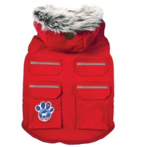 Canada Pooch Dog EV EXP JACKET RD RFLCT 16