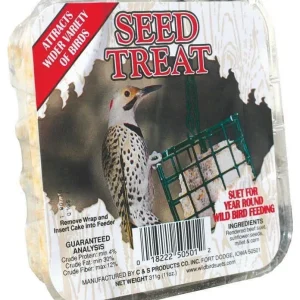 Cands Seed Treat Wild Bird Suet Cakes 11Oz Seed