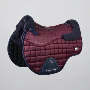 Capella Close Contact Merino Wool GP/Jump Square Wine/Navy Wool