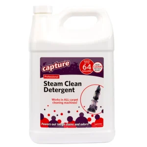 Capture Professional Steam Clean Detergent for All Machines Home, Car, Dogs & Cats Pet Carpet Cleaner Solution Strength Odor