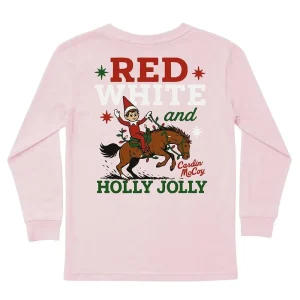 Cardin Mccoy Girl's Holly Jolly Tee Shirt