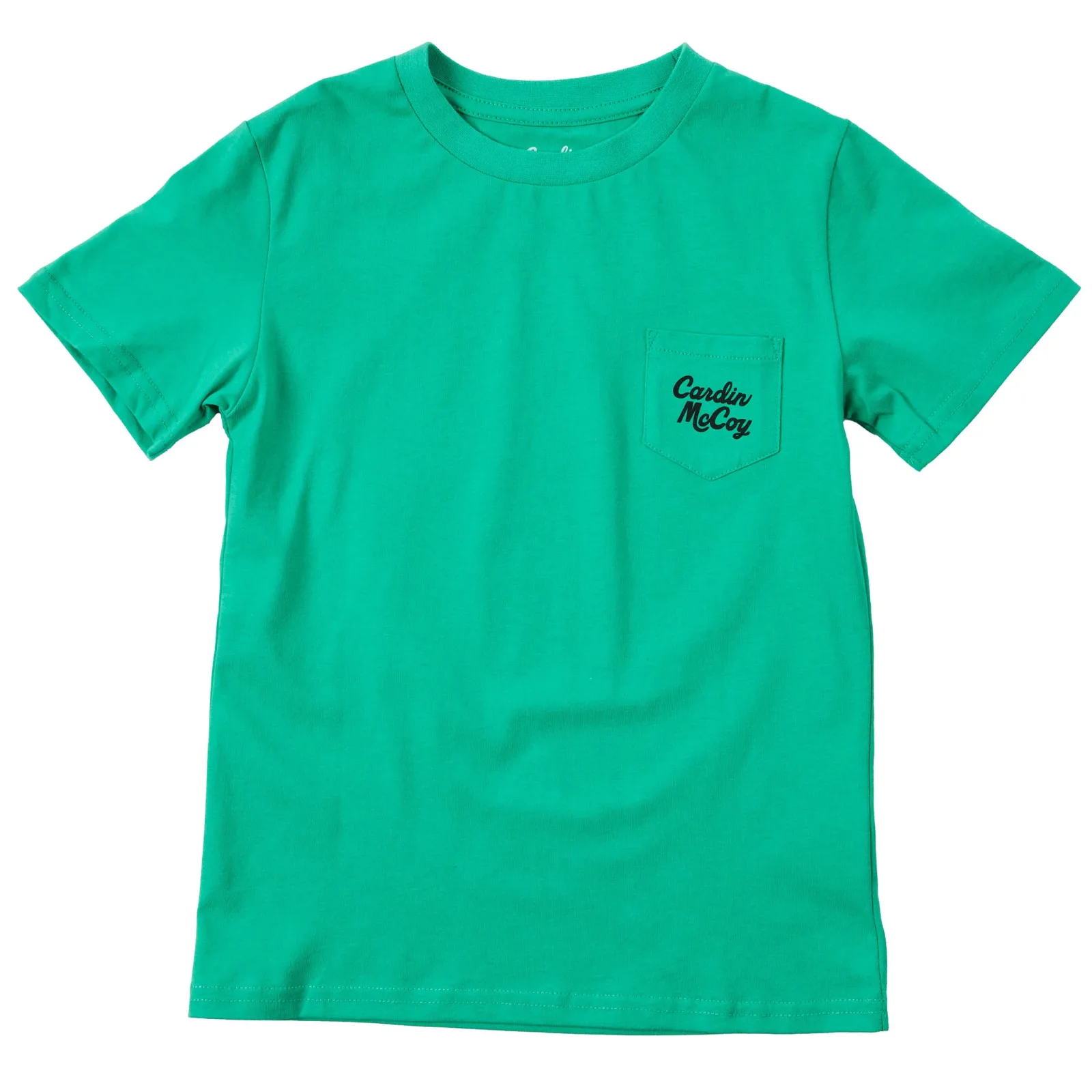 Cardin Mccoy Youth Rise and Shine Tractor Green Tee - Image 2