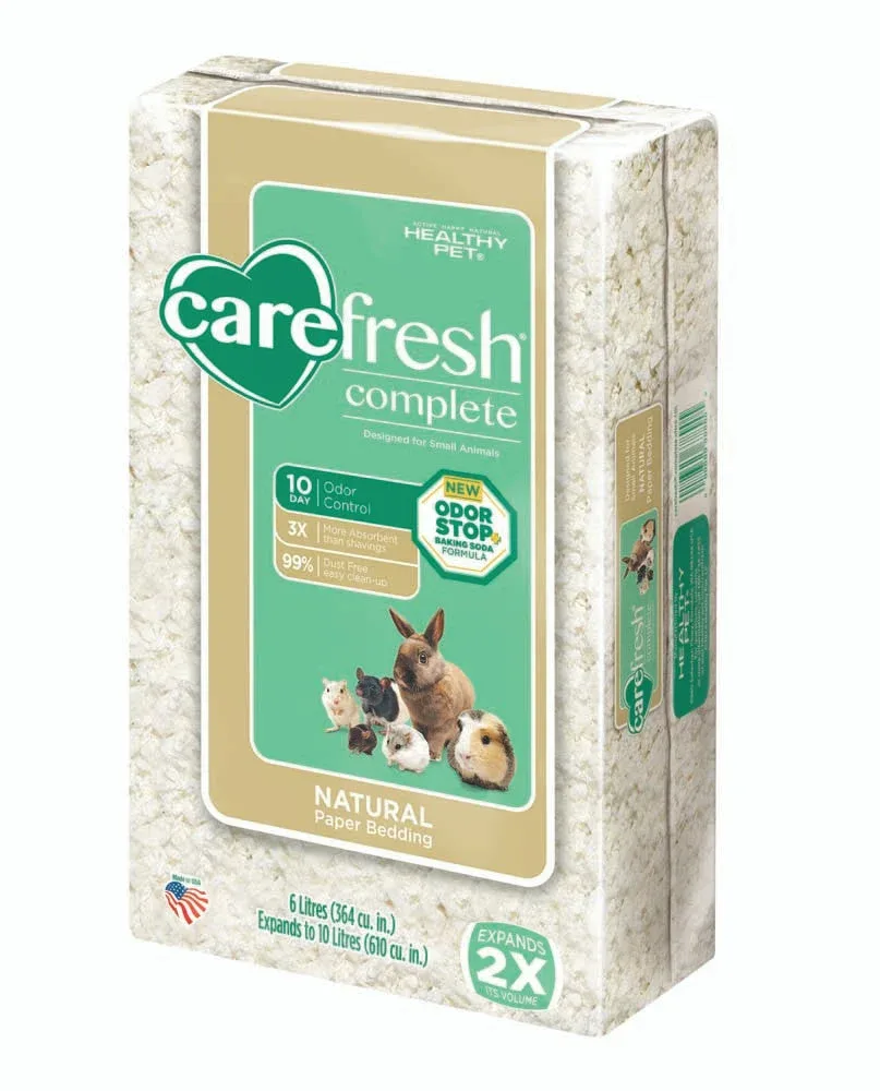 CareFRESH Complete Comfort Small Pet Bedding White 10 L