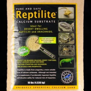 CaribSea All Natural Reptile Calcium Substrate Aztec Gold 10 lb
