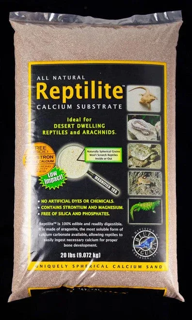 CaribSea All Natural Reptile Calcium Substrate Baja Tan 20 lb - Image 2