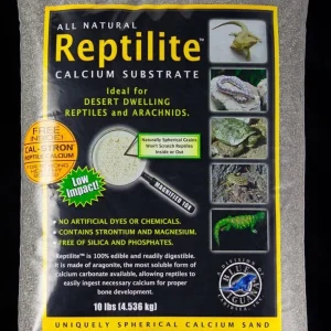 CaribSea All Natural Reptile Calcium Substrate Smokey Sands 10 lb