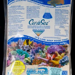 CaribSea Arag-Alive Bahamas Oolite Aquarium Sand 10 lb