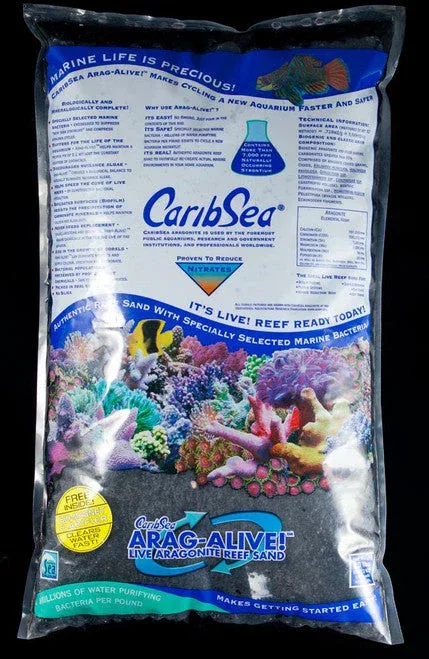 CaribSea Arag-Alive Hawaiian Aquarium Sand 20 lb - Image 2