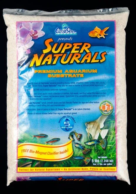 CaribSea Super Naturals Crystal River Aquarium Sand 5 lb - Image 2
