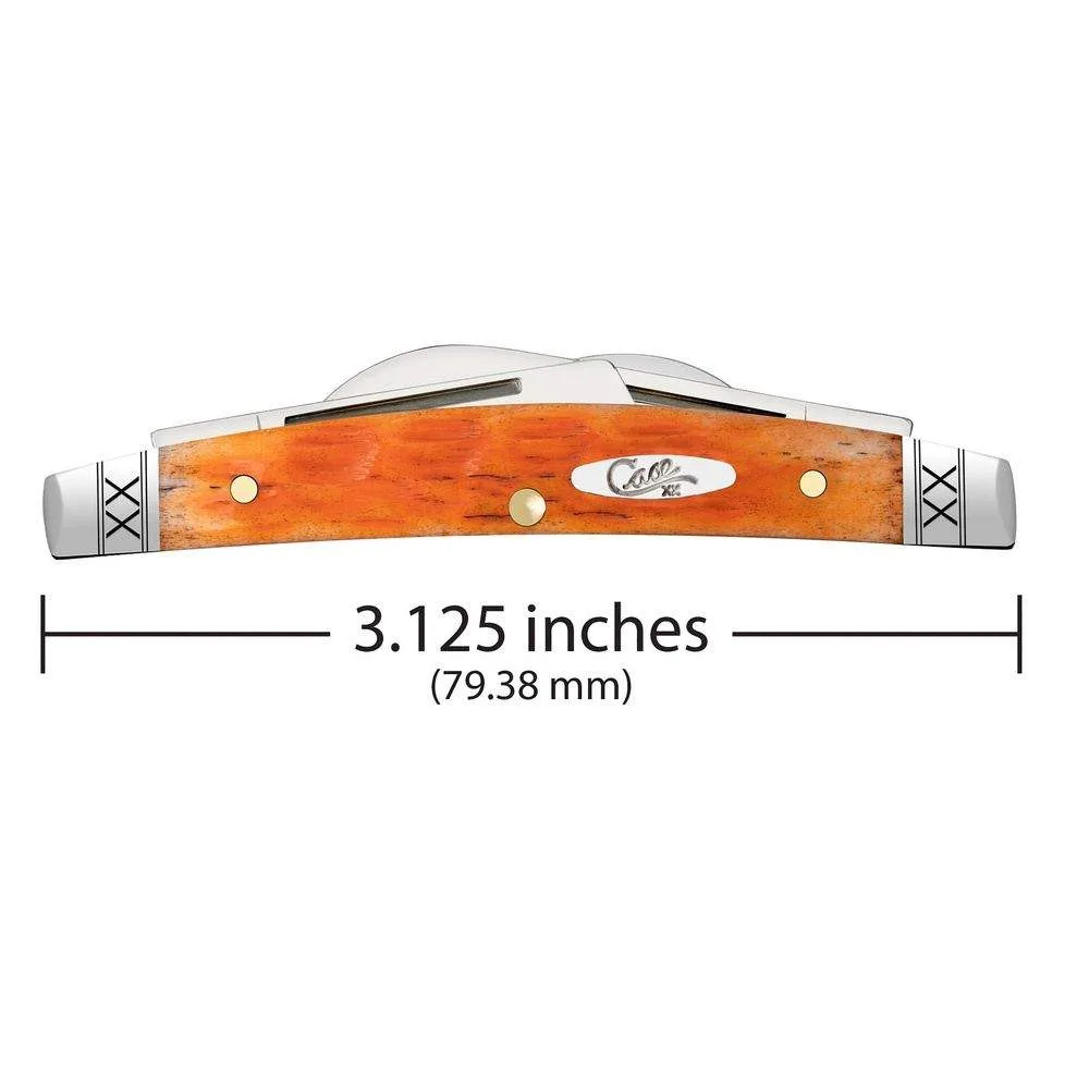 Case Cayenne Bone Crandall Jig Small Congress (6468 SS)Embellished Bolsters - Image 2