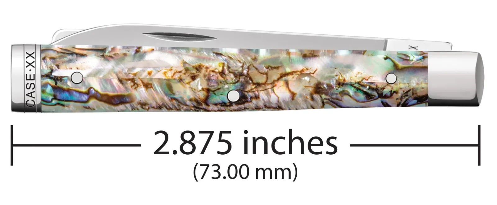Case Knives Abalone Baby Doc Knife - Image 2