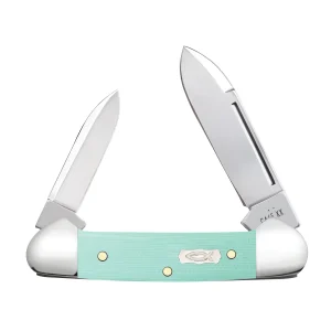 Case Knives Seafoam Green G 0 Smooth Baby Butterbean Knife