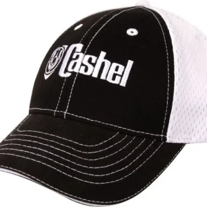 Cashel Ball Cap Black/White Letter