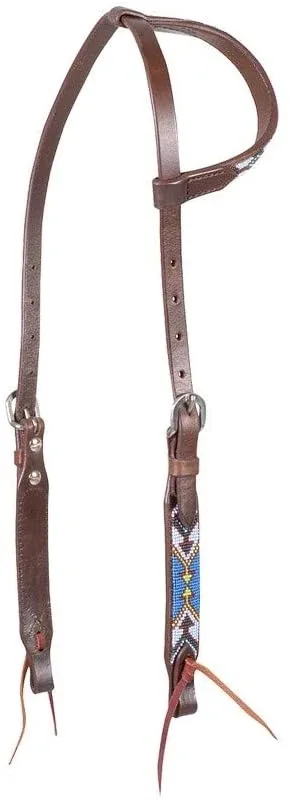 Cashel Beaded Arrows Slip Ear Headstall - Image 2