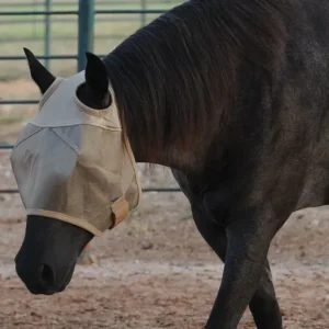 Cashel Econo Fly Mask Arab Small Horse Gold