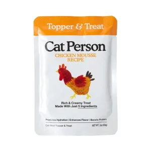 Cat Person Cat Mousse Chicken 3 oz Pouch 12 ct