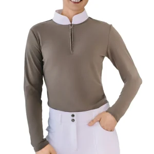 Catago Ladies Vinca LS Half Zip Shirt