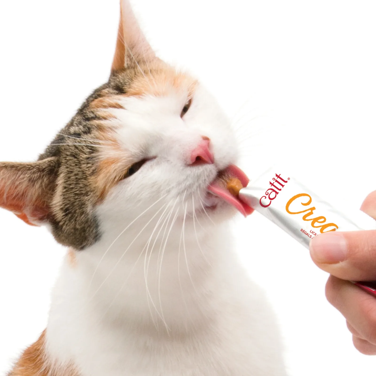 Catit Cat Creamy Treat Tube, Tuna, 12-pack - Image 2