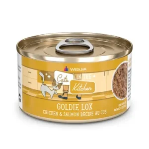 Cats in the Kitchen Goldie Lox Chicken and Salmon Recipe Au Jus Canned Cat Food