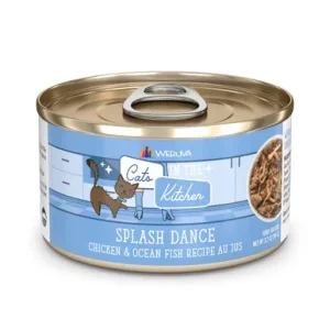 Cats in the Kitchen Splash Dance Chicken & Ocean Recipe Au Jus Canned Cat Food