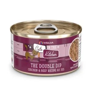 Cats in the Kitchen The Double Dip Chicken and Beef Recipe Au Jus Canned Cat Food