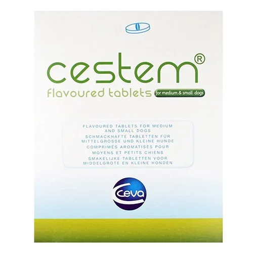 Cestem Flavor Tablets for Dogs : Cestem Dog Wormers Treatment - Image 2