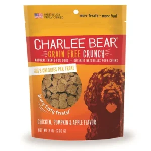 Charlee Bear Crunch Chicken, Pumpkin & Apple Flavor Grain