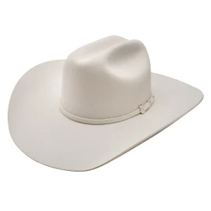 Charlie 1 Horse The Cowgirl Hat White 4 1/4in Brim Precreased