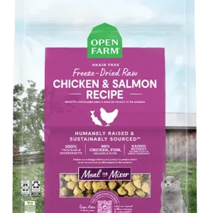 Chicken & Salmon Freeze Dried Raw Morsels for Cats