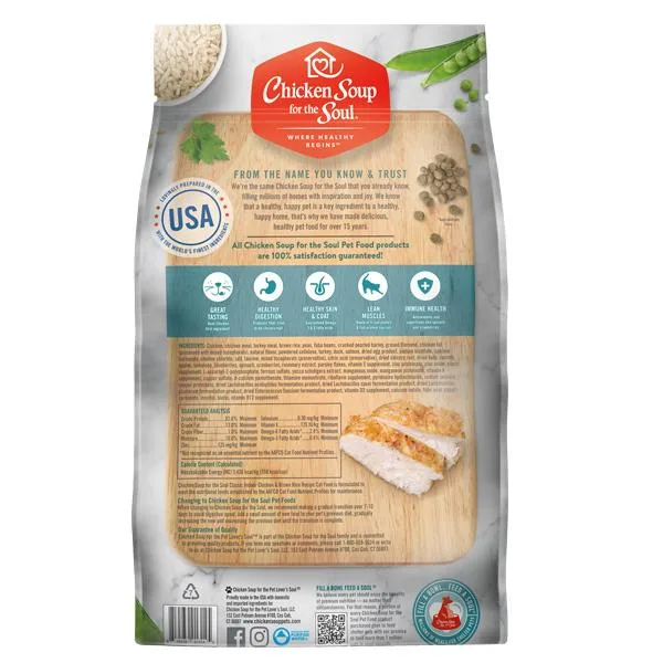 Chicken Soup For The Soul Indoor Recipe with Chicken & Brown Dry Cat Food - Image 2