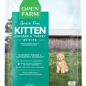 Chicken & Turkey Grain-Free Kitten Kibble