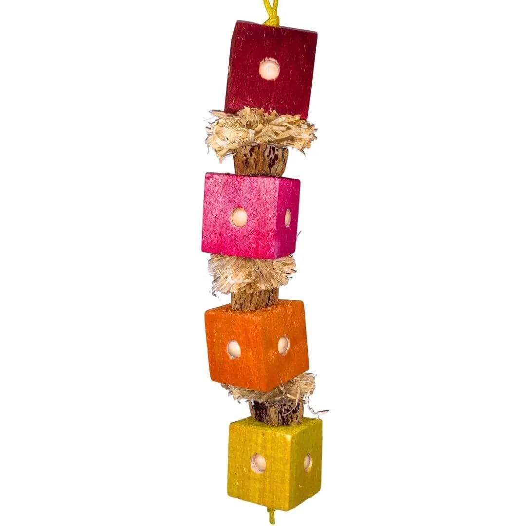 Chomp-O-Cube Bird Toys - Image 2
